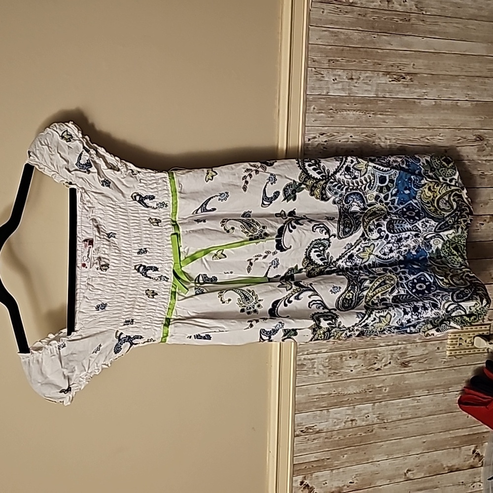 White Summer Dress #Z